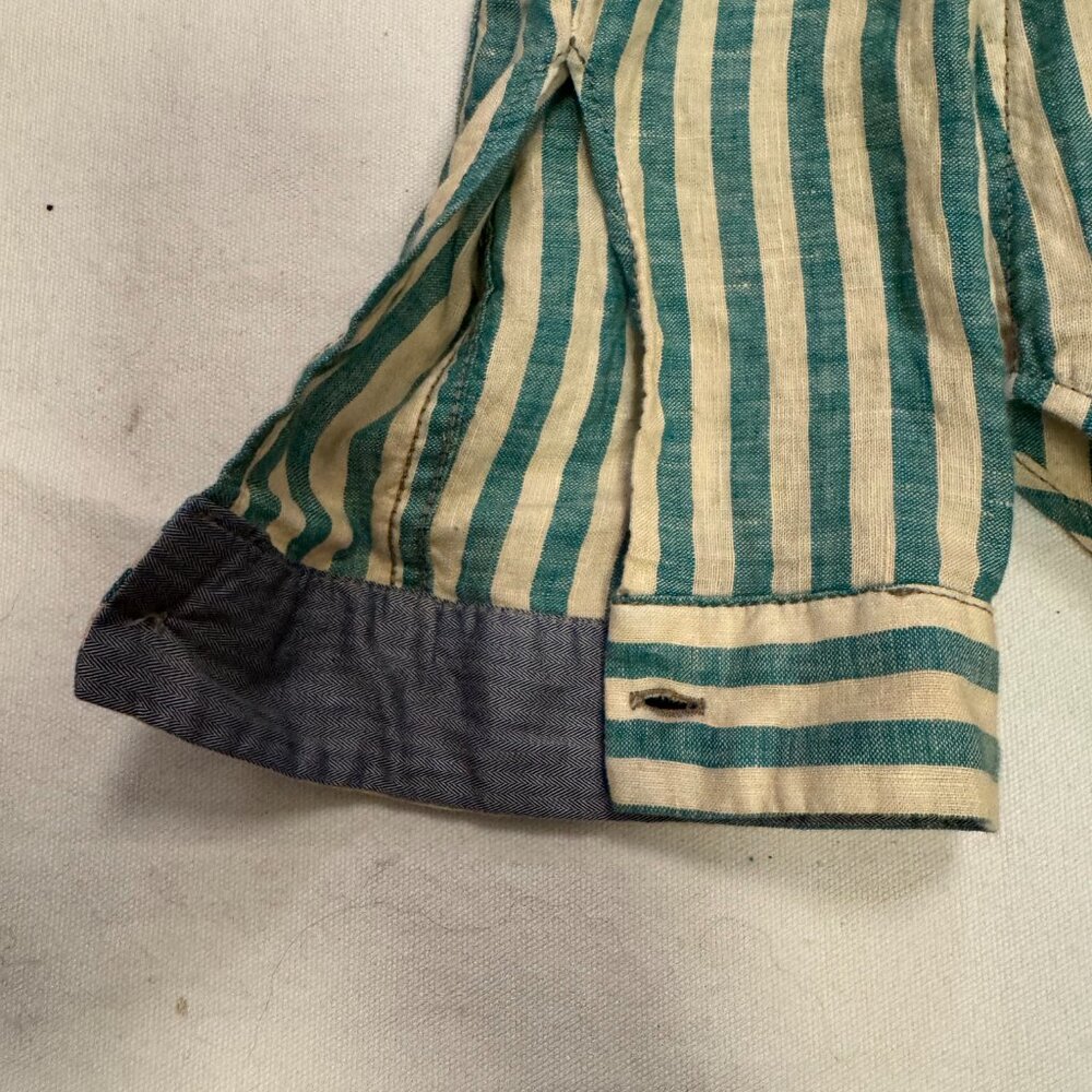 SCARTI LAB STRIPED LINEN SHIRT - Picture 6 of 8